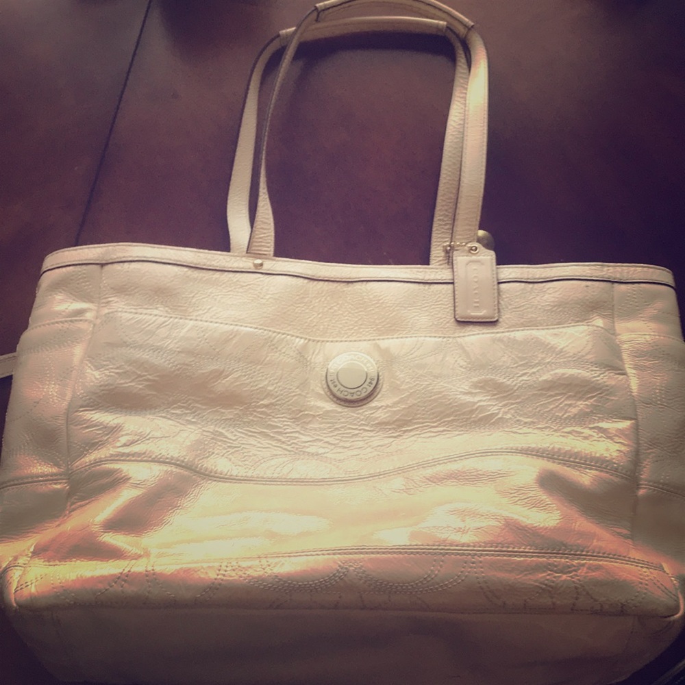 Used Coach diaper bag